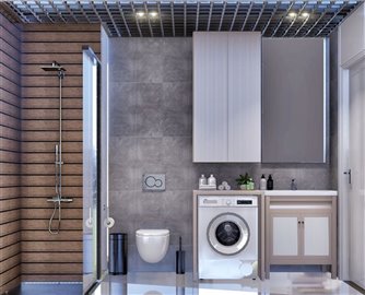 Impressive Antalya Apartments For Sale - Luxurious bathroom