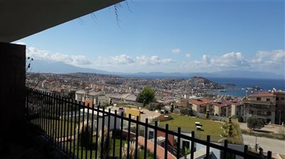 Newly Built, Sea and City View Kusadasi Apartments For Sale - Stunning sea views from balcony