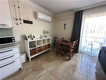 Stylish four-bedroom Duplex Apartment in Dalyan For Sale - Access to balcony from lounge and dining area