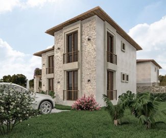 Nearing Completion Detached Stylish Marmaris Duplex Villas For Sale – Private driveway and secure parking