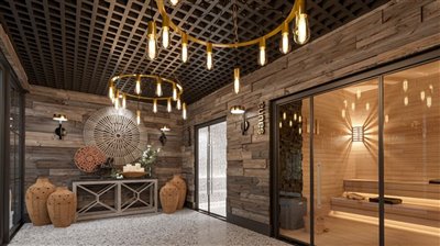 Impressive Off-Plan Antalya Apartments For Sale - Luxury sauna