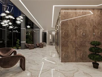 Off-Plan Luxury Smart Home Apartments Close To Lara In Altintas - Social seating areas in lobby