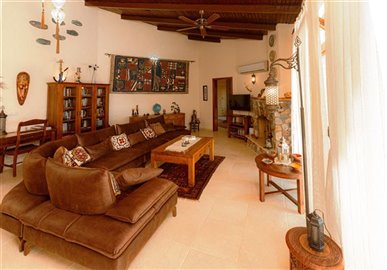 Charming Dalyan Villa For Sale With Private Infinity Pool - Beautiful traditional living room