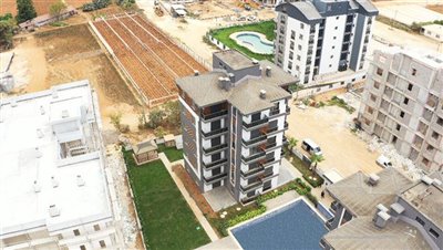 Brand new Antalya Apartments For Sale in Altintas - Complex and surrounding areas