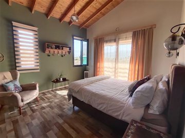 Stunning Wooden House For Sale In Seydikemer - Second spacious double bedroom