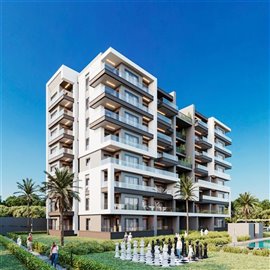 Luxury Antalya Investment Apartments For Sale - View showing block and communal social areas