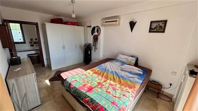 Detached Sea View Villa in Akbuk For Sale- First fully furnished bedroom
