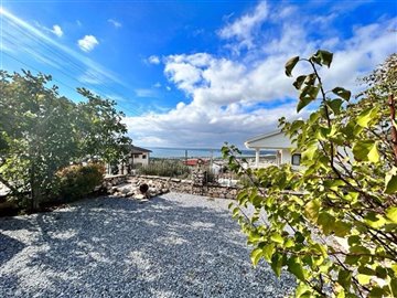 Detached Sea View Villa in Akbuk For Sale- Stunning views from the private garden
