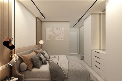 Stylish Properties In Antalya For Sale - Double bedroom