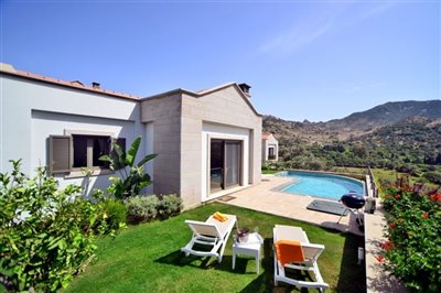 Luxury Bodrum Property For Sale - Main view of stunning single level villa