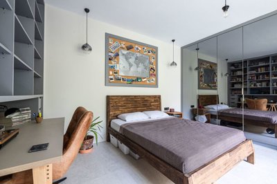 A meticulous Single-Storey Yalikavak Property For Sale - Modern double bedroom