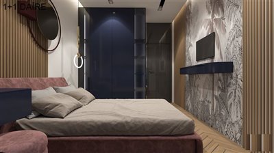 Simplistic Altintas Properties For Sale - Modern double bedroom