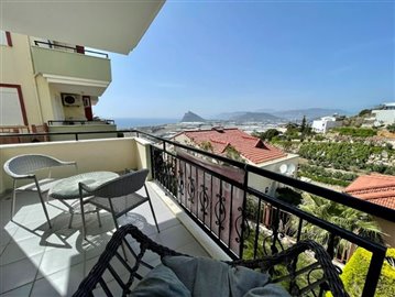 Notable Alanya Property For Sale – Stunning sea views from balcony