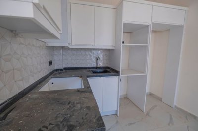 Newly Built, Modern Alanya Property For Sale – Kitchen with plenty of storage