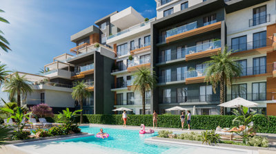 Simplistic Antalya Apartments For Sale - Gorgeous swimming pool and gardens