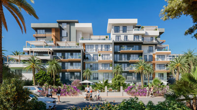 Simplistic Antalya Apartments For Sale - Modern, stylish exterior design