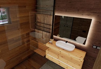 Exceptional Off-Plan Detached Duplex Kusadasi Villa - Luxury bathroom with modern sanitaryware