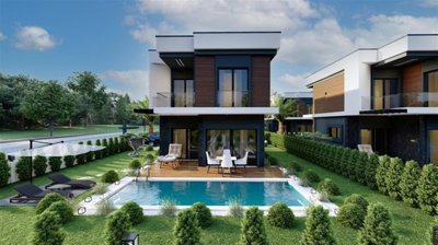 Exceptional Off-Plan Detached Duplex Kusadasi Villa - Ultra-modern villa with private pool