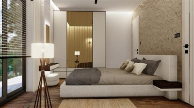 Exceptional Off-Plan Detached Duplex Kusadasi Villa - Very spacious double bedroom