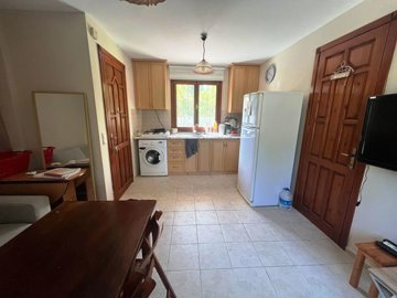 Delightful Semi-Detached Dalyan Cottage For Sale – Lounge through to kitchen