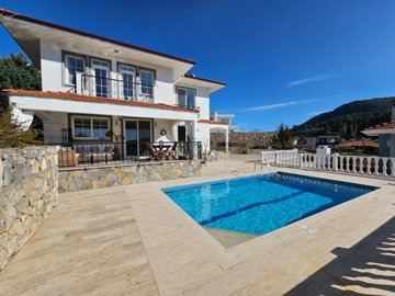 Charming Detached Villa In Fethiye For Sale with Private Pool and Gardens - Vast sun terraces