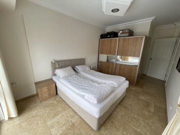 Spacious Duplex Apartment For Sale in Antalya - Fully furnished bedroom