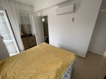 Light-Filled Apartment In Belek For Sale - Double bedroom with ensuite bathroom