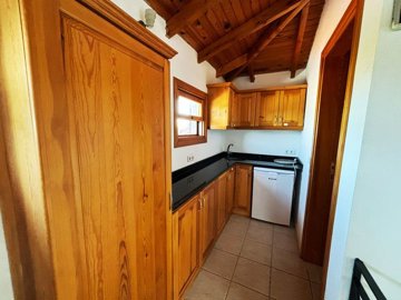 Charming Private Dalyan Property For Sale - Upper floor galley kitchen