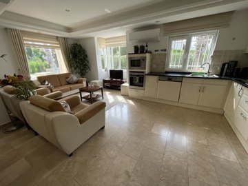 Outstanding Detached Villa For Sale in Belek - Gorgeous fully fitted kitchen through to lounge