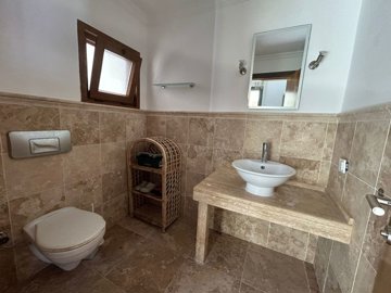 A Must-See Duplex Apartment For Sale In Bodrum - Handy guest WC