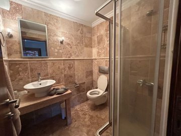 A Must-See Duplex Apartment For Sale In Bodrum - Modern fully installed bathroom