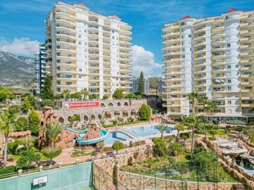 A Must-See Alanya Property For Sale – Main view over the complex and social areas