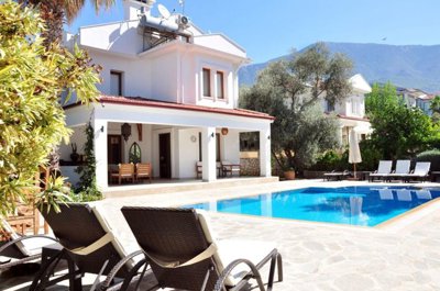 Uniquely Designed Fethiye Property For Sale – A stunning villa and well-kept gardens
