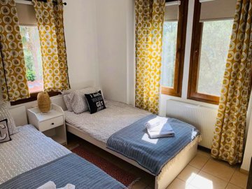Uniquely Designed Fethiye Property For Sale – A cute twin bedroom