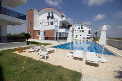 Exclusive Belek Antalya Apartment For Sale - A gorgeous complex with pool and gardens