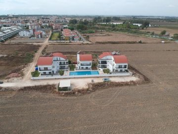 Exclusive Belek Antalya Apartment For Sale - Distant arial view to the modern complex