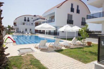 Exclusive Belek Antalya Apartment For Sale - Shared pool and sun terraces
