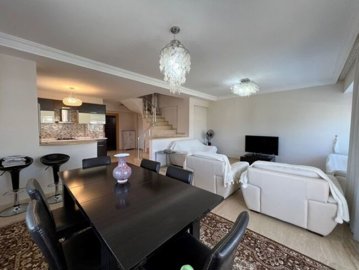 Expansive Duplex Apartment For Sale In Belek - Dining and lounge areas