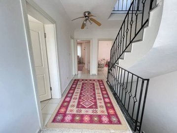 Delightful Triplex Villa In For Sale In Belek - First floor landing with view to bedrooms