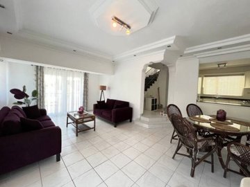 Delightful Triplex Villa In For Sale In Belek - Very spacious living area