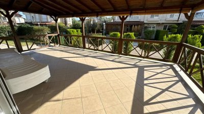 An Outstanding Triplex Villa In For Sale In Belek - Delightful covered terrace