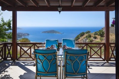 Pristine Sea View Villa For Sale In Yalikavak – Magnificent sea views from veranda
