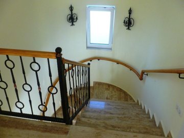 Impressive Dalyan Property For Sale - Curved marble staircase