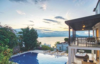 Substantial Sea View Property in Yalikavak for Sale - Breathtaking sea views from the pool