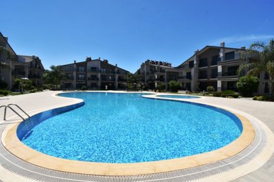 Spacious Duplex Fethiye Property For Sale - Larger than average communal pool