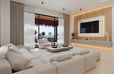 Lavish Yalikavak Apartments and Villas With Private or Shared Pools – Wonderful light and airy living areas