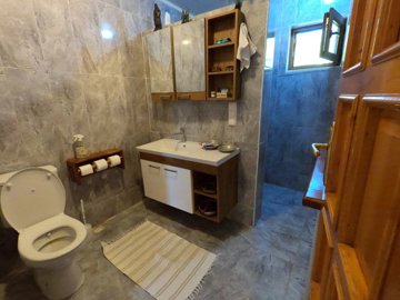 Nestled Within Nature, A Unique Bungalow With Workshop In Koycegiz, Dalyan For Sale - Modern bathroom