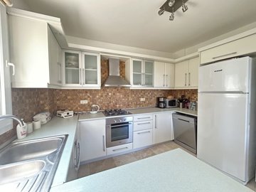 A Sea View Duplex Villa In Bodrum For Sale - Light and airy stylish kitchen