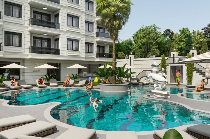 Image No.1-Appartement de 1 chambre à vendre à Alanya