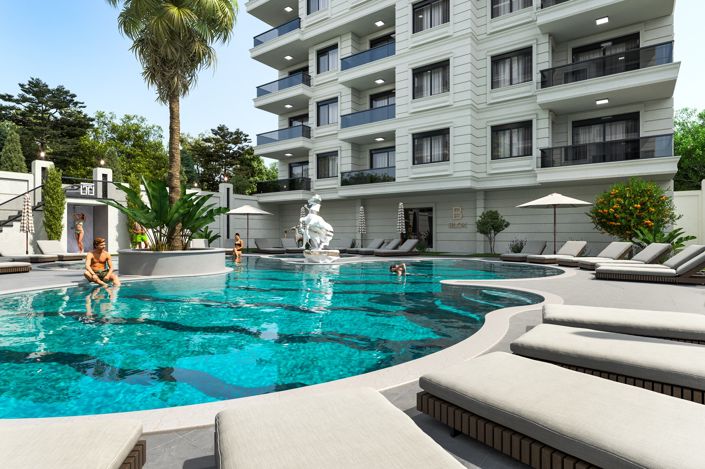 Image No.2-Appartement de 1 chambre à vendre à Alanya